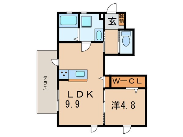 苦楽園オークスⅡの物件間取画像